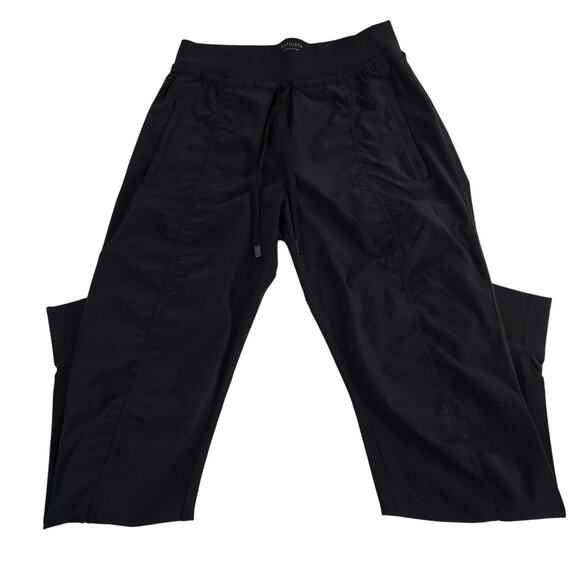 Athleta attitude II pants size 2 black womens 7059 leggins - Picture 1 of 9